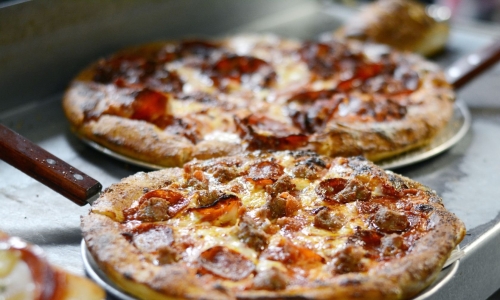 Friday Pizza Day at Erbelli’s in Kalamazoo and Portage